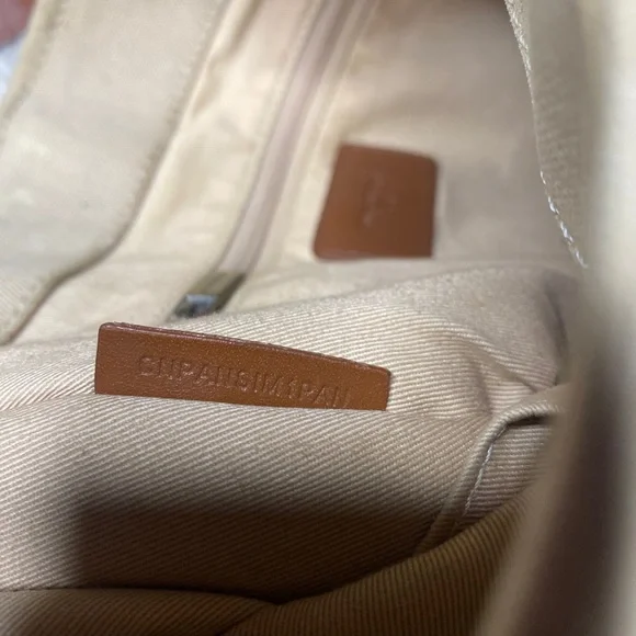 BURBERRY Tote Bag Canvas Beige Authentic - Picture 11 of 16